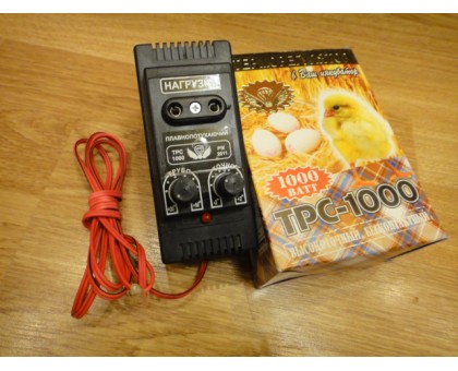 Терморегулятор для инкубатора ТРС-1000 (2 регулировки)
