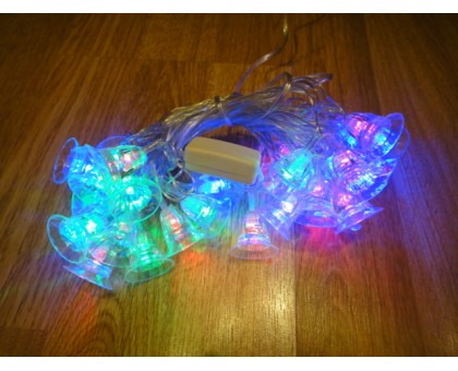 Светодиодная гирлянда 40 LED (колокольчики)