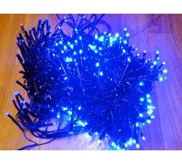 Уличная светодиодная гирлянда 1200 LED - синяя