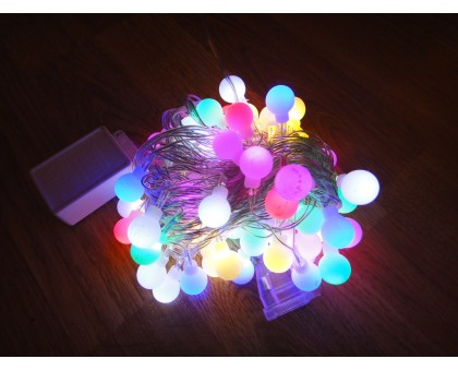 Светодиодная гирлянда 100 LED (шарики)