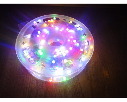 Светодиодная гирлянда в бабине (50 м) - RGB