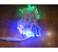 Уличная светодиодная гирлянда 100 LED (10м) - RGB