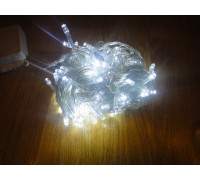 Светодиодная гирлянда классическая 150 LED - холодный белый