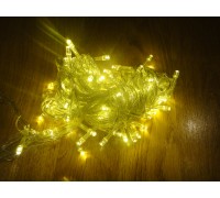 Светодиодная гирлянда классическая 150 LED - тёплый белый