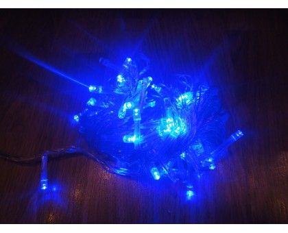 Светодиодная гирлянда классическая 150 LED - cиний