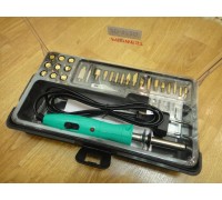 Электровыжигатель с насадками ZD-972G - PROWEST (с футляром)