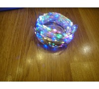 Светодиодная гирлянда 500 LED (роса) - RGB