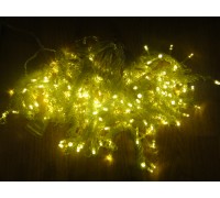 Светодиодная гирлянда ШТОРА 192 LED (занавес) - тёплый белый