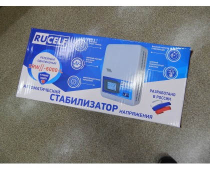 Стабилизатор напряжения многоступенчатый RUCELF SRW II-6000-L