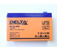 Батарея аккумуляторная DELTA HR 12-34W (12.0V - 9000 мА/ч) - HQ