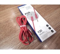 Кабель VIXION AUX Y-20 (1.0 м, красный)