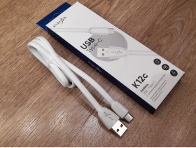 Кабель VIXION K12c USB - TYPE-C (1.0 м, белый)