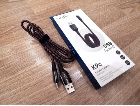 Кабель VIXION K9c USB - TYPE-C (1.0 м, красный)