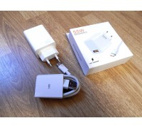 Сетевое зарядное устройство XIAOMI (55 Вт, выход - USB, со шнуром)