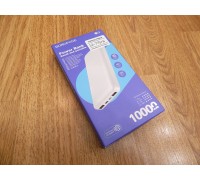 Внешний аккумулятор BOROFONE BJ3 MINIMALIST 10000 mAh (белый)