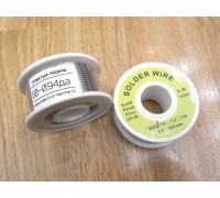 Припой SW60-40 с флюсом (1.6 мм x 100 гр) - в бухте