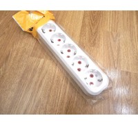 Колодка NAVIGATOR NCA-BL01-05-E-WH (5 гнезд, с заземлением)