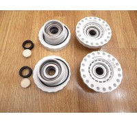 Комплект суппортов с подшипником 6203 на ELECTROLUX, ZANUSSI (EBI098 + EBI099) - Россия