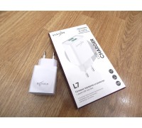 Сетевое зарядное устройство VIXION L7 (USB x 2 шт, 2.1A)