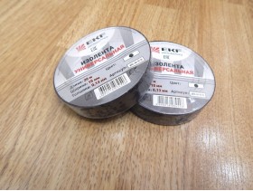 Изолента EKF (15 мм x 20 м) - синяя, чёрная