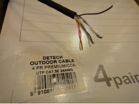 Витая пара UTP CAT5E PREMIUM (4 пары) - внешняя (Б)
