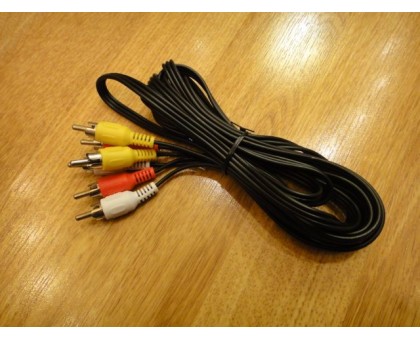 Кабель 3RCA - 3RCA (тюльпаны) - (3.0 м)