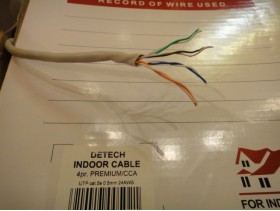 Витая пара UTP CAT5E PREMIUM (4 пары) - внутренняя