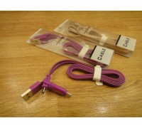 Кабель для iPhone Lightning, mini USB (Android)