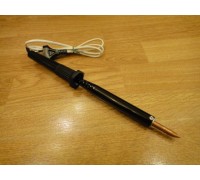 Электропаяльник ЭПСН 100Вт / 220V - Донецк (прямой, полиамид) - (8.0 мм)
